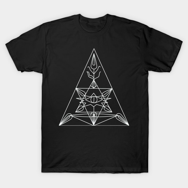 Illuminati all seeing eye T-Shirt by Prodanrage2018